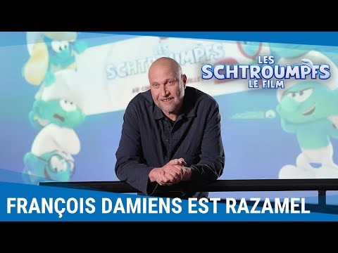 Les coulisses de doublage avec François Damiens. Les Schtroumpfs - Le Film [Au cinéma le 16 juillet]