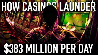 How Casinos Launder $383 Million per Day