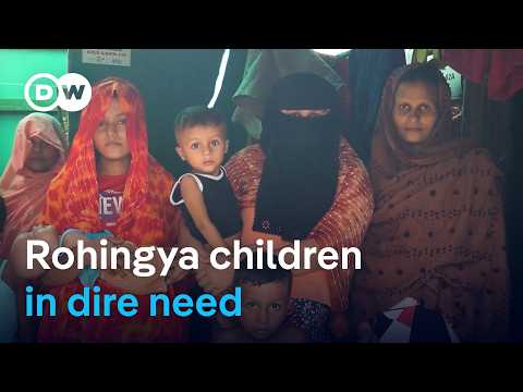 YouTube video thumbnail:  Aid Cuts Deepen Rohingya Refugee Crisis