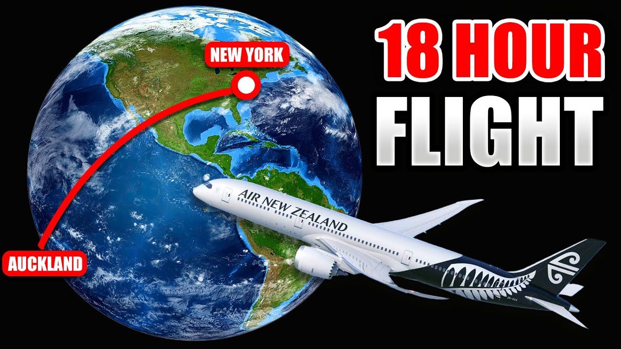 18 Hours NYC to New Zealand (WORLDS LONGEST FLIGHTS)