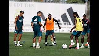 Real Madrid Training 3 Sep: Final Training for Betis | Small-sided games on reduced-sized pitches.