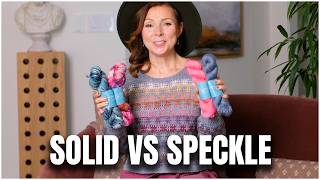 Solid or Speckled Hand-Dyed Yarn? My #1 Tip for Choosing the Right One!