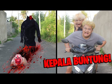 MENGERIKAN!!! BOCIL DIHADANG HANTU KEPALA BUNTUNG DI JALAN PULANG!!!