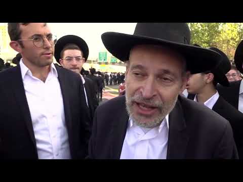 YouTube video thumbnail: Jerusalem Gridlocked as Ultra-Orthodox Protest Army Conscription