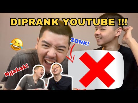 DI PRANK YOUTUBE!! BUKAN SILVER PLAY BUTTON 😱