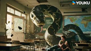 🐍😱Couple Caught Getting Cozy in Classroom! | Rising Boas in a Girl's School |  YOUKU MONSTER MOVIE