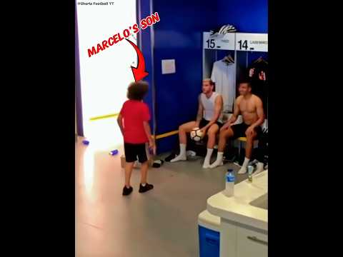 Marcelo's Son vs Real Madrid 🥶🤯