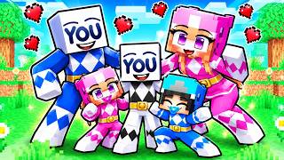 You Have A POWER RANGER Family in Minecraft!
