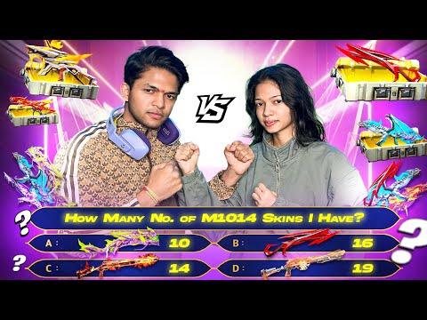 Free Fire Gun Collection Battle Sister Vs Brother Who Will Win 🏆 Garena Free Fire