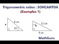 Trigonometric Ratios in Right Triangles