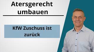 KfW Förderung 455 B - barrierefrei altersgerecht umbauen