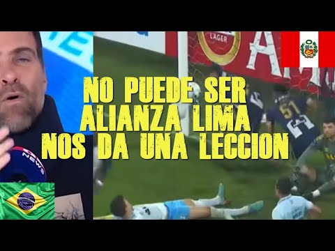 RELATOR BRASILEÑO FURIOSO NO LO PUEDE CREER ALIANZA LIMA 2 VS GREMIO 0