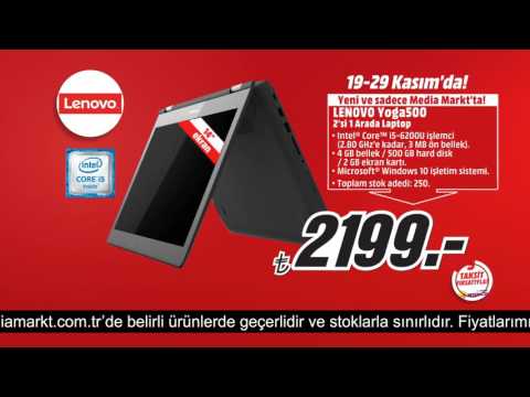 (TURKISH) Media Markt'ta Teknolojinin Keyfini Sür! - Lenovo Yoga 500