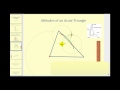 Constructing Altitudes in Triangles