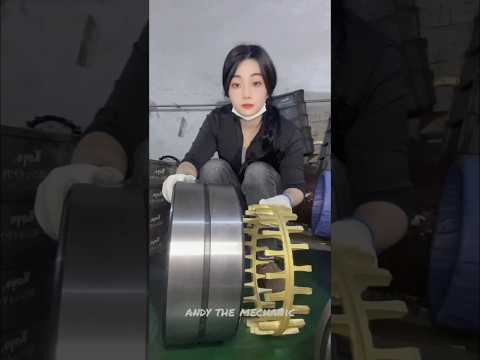 Industrial bearing assembly process