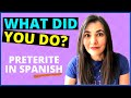 Exploring the Preterite Tense in Spanish