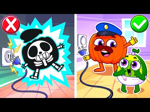 Be Careful With Electricity Song 😥⚡ | Charge Your Toy Safely | Useful Story | Safety Rules for Kids