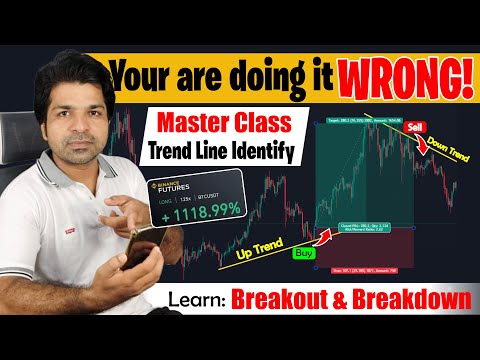 Secret Trend Line Strategy Explained in Hindi/Urdu [Lesson 3]