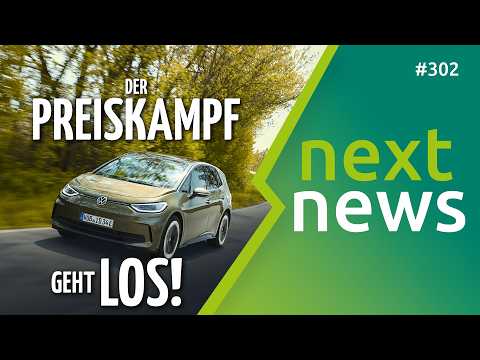 nextnews: Preiskampf geht los, 39ct Schnellladen, 25 E-Autos im Winter-Reichweiten-Test, DAT