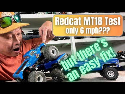 Testing And Upgrading The Redcat Mt18 Mini Rc Monster Truck: Boosting Speed And Improving Handling