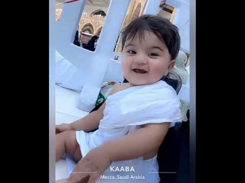 π€©ππ€πso cute baby boy π in Madina Shareef #madina #cutebaby #trending #viralshort