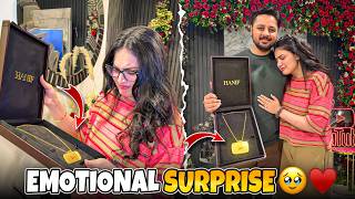 MOST EMOTIONAL SURPRISE BY HUSBAND 🥹😭 | 21K Gold Youtube Button Gift😱|The Best Vlogger Iqra Kanwal♥️