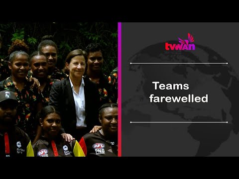 Teams farewelled