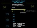 Rounding Rules and Techniques