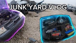 Junk Yard U-PULL Vlog!