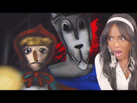 Little Red Riding Hood Analog Horror IS SCARY!! (Reaction)