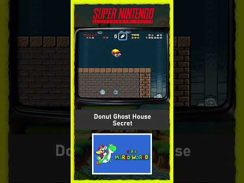 Detonado (Passo a Passo): 2. Donut Plains: Donut Ghost House (Secreta) — Super Mario World (SNES)