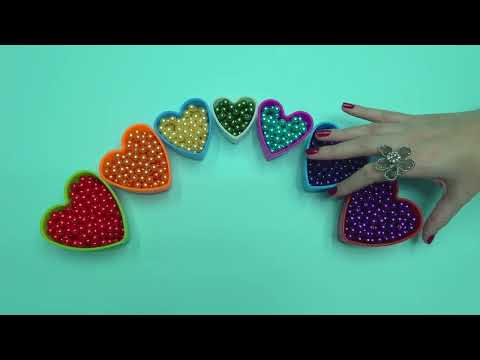 Awesome and Beautiful Colorful Beads Oddly Satisfying Reverse Video #satisfying #beads