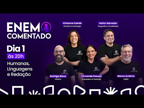 Enem Comentado - Dia 1 | ENEM 2024