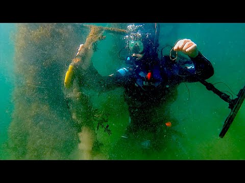 UNDERWATER Treasure Hunters Find the WEIRDEST Things!! (RESCUED from DROWNING!!)