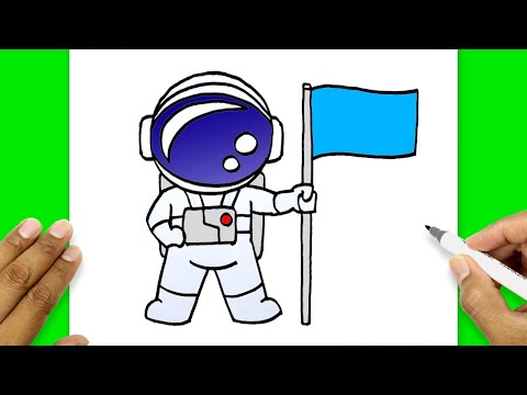 How To Draw An Astronaut Helmet | Astronaut Drawing In Space