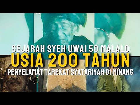 USIA 200 TAHUN , SYECH INI MENYELAMATKAN TAREKAT SYATARIYAH DI MINANG,