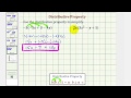 Distributive Property and Simplification