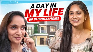 A Day in My Life at Chennai 💖 || #hometour #ChennaiDiaries || Tejaswini Gowda