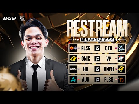 RESTREAM EWC 2025 DAY 5 GROUP STAGE