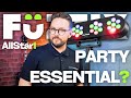 2x Fuzzix AllStar1 LED DJ Disco Party Light Package with Stands