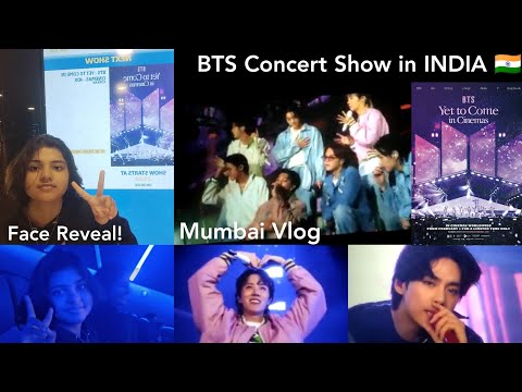 BTS Yet to Come in Cinemas 4DX in INDIA Day 2 Vlog 🇮🇳 *Face Reveal* #BTS #yettocome #btsarmy #ytc