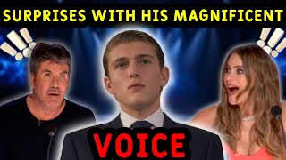 👉 Barron Trump SHOCKED the Judges When He Started Singing 🎤😱