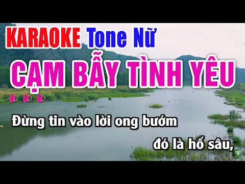 Cạm Bẫy Tình Yêu Karaoke Tone Nữ – Nhạc Sống Thanh Ngân