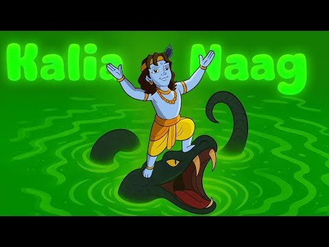 Krishna - Kalia Naag Mardan | Epic Stories for Kids | Hindi Kahaniya | Cartoon Videos