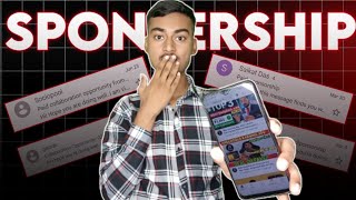 3 Best Tips to get Sponsorship on Youtube 🎯 How to get Brand Deals fast 💼