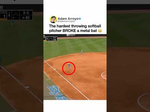 her bat got SNAPPED.. ๐คฏ