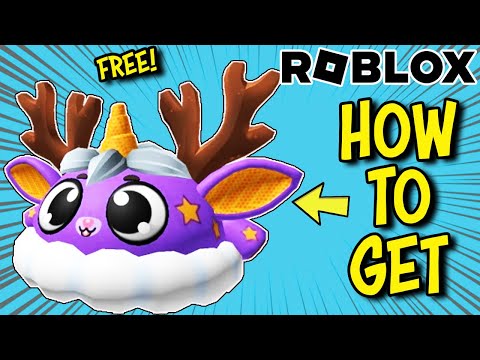 [FREE ITEM] How To Get DEERY RAINBOCORNS PET HAT on Roblox