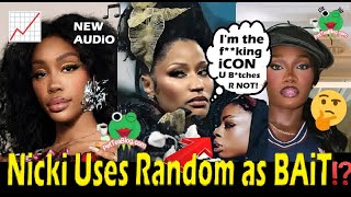 Nicki Minaj Uses Unknown Artist to Attack SZA & Doechii's High NUMBERS She Thinks Are FAKE?!📉ViDEO