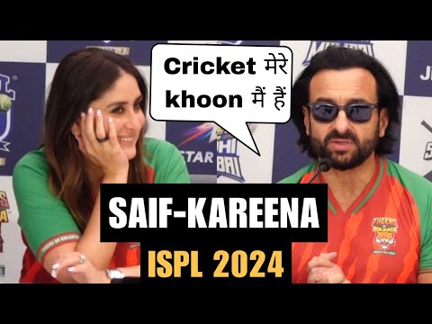 'Cricket Mere Khoon Hai' Saif Ali Khan replied on Making Film on Cricket at ISPL Event