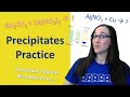Chemical Reactions and Solubility Concepts
